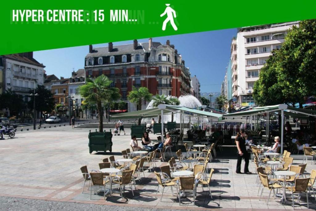 Le Zen -Studio Tout Equipe- Wifi Fibre- Centre Ville Avec Parking تارْب المظهر الخارجي الصورة